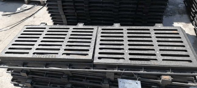 鹿寨球墨铸铁连体双篦展示